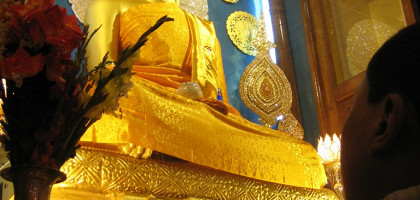 Будда в храме Махабодхи