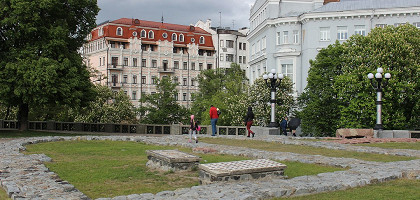 Десятинная церковь, фундамент