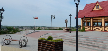 Смотровая площадка карьера по добычи янтаря, рядом с посёлком Янтарный