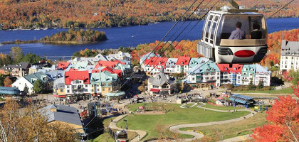 Озеро Mont Tremblant, Квебек