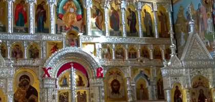 В храме Сергия Радонежского на Куликовом поле