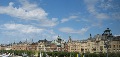 Вид на Стокгольм, Швеция