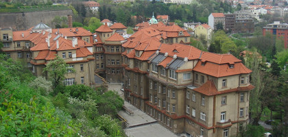 Вид на Нове Место в Праге