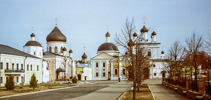 Вид на Давидову пустынь
