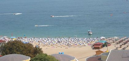 Море, пляж, Золотые Пески