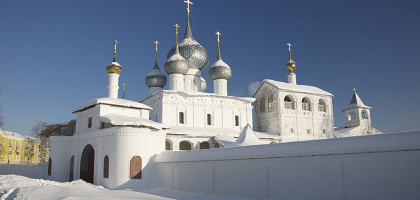 Воскресенский монастырь зимой