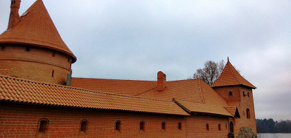 Стены Тракайского замка, Литва