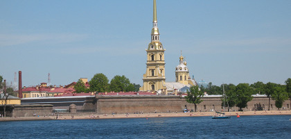 Пляж Петропавловской крепости