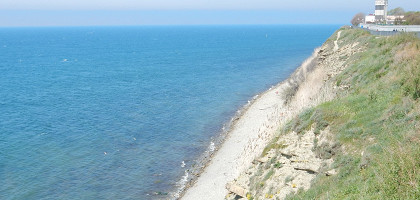 Высокие берега Чёрного моря, маяк в Анапе