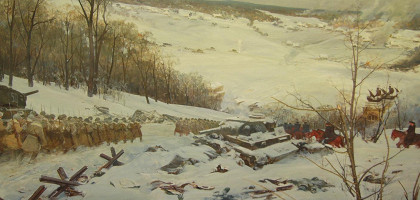 Одна из диарам музея, Москва