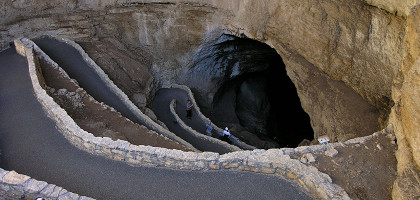 Карлсбадские пещеры, вход