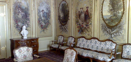 Замок Грюйер, интерьер