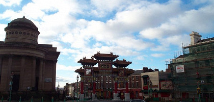 Китайский квартал в Ливерпуле