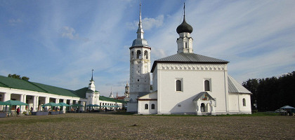 Торговые ряды в Суздале, Воскресенская церковь