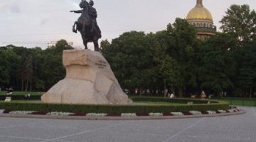 Медный всадник в Санкт-Петербурге