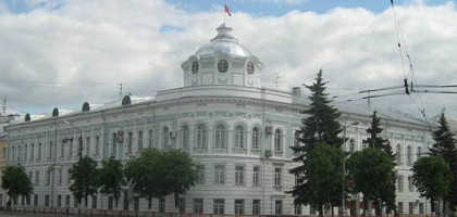 Здание администрации Тверской области — официальная резиденция губернатора Тверской области на Советской площади, Тверь