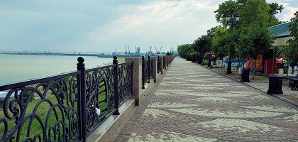 Ейск, Азовское море, набережная