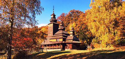 Пирогово осенью