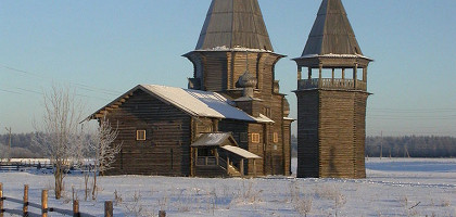 Деревянная церковь Иоанна Златоуста, Саунино