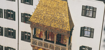 Золотая крыша Инсбрука, Тироль, Австрия 
