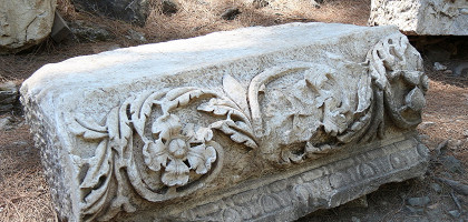 Руины античного города Фаселис, римский период