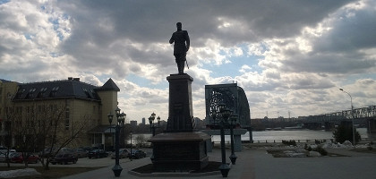 Памятник Александру III в Новосибирске