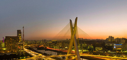 Вантовый мост, Сан-Паулу, Бразилия