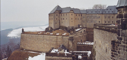 Саксонская Швейцария, крепость Кёнигштайн