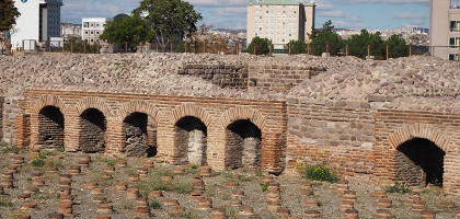 Руины римских бань, Анкара, Турция
