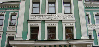 Омский академический театр драмы, фасад