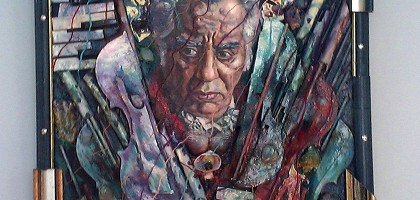 Дом-музей Арама Хачатуряна, портрет композитора