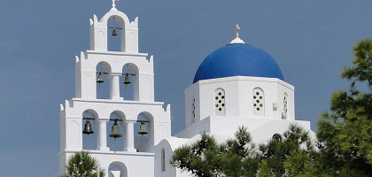 Церковь Agia Theodossia в Пиргос, Санторини