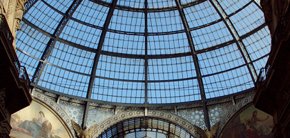 Галерея Виктора Эммануила II, центральный купол