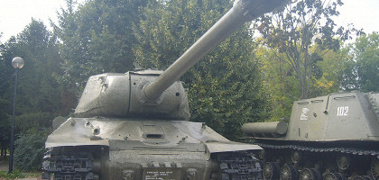 Танк ИС-2 в парке Патриотов, Воронеж