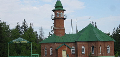 Мечеть в городе Чернушка Пермского края