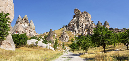 Крепость Учхисар, Каппадокия, Турция