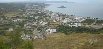 Кос, панорама острова