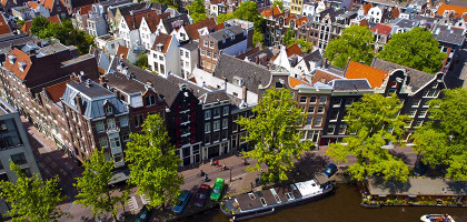 Амстердам с высоты птичьего полёта