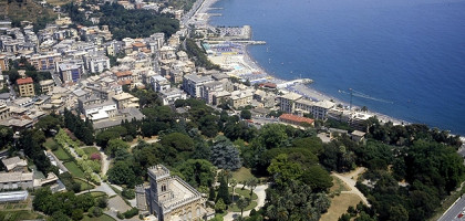 Панорама Лигурийского побережья