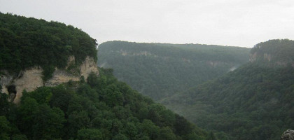 Панорама гор, республика Адыгея