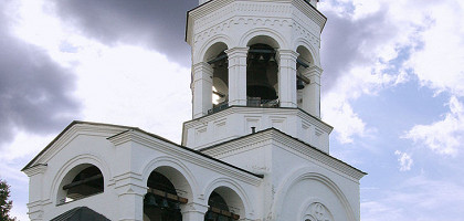 Богородице-Рождественский монастырь во Владимире, колокольня со звонницей и престолом Александра Невского