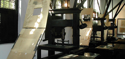 Музей Плантена-Моретуса, печатные станки