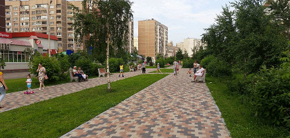 Жулебинский бульвар в Москве