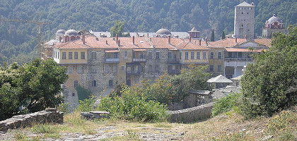 Иверский монастырь — православный греческий мужской монастырь на Святой Горе Афон 