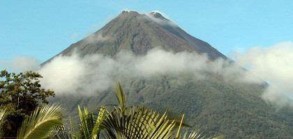Вулкан Ареналь на Коста-Рике