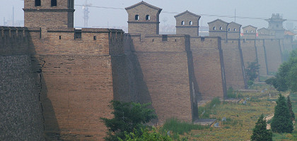 Стена древнего города Пинъяо, Шаньси