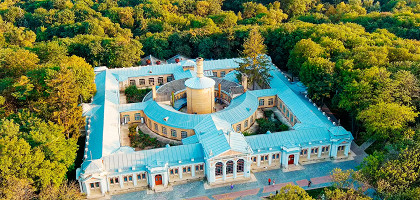 Верхние ванны в Курортном парке в Ессентуках