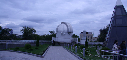 Территория планетария, Москва, Россия