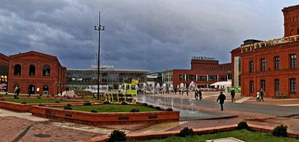 Перепрофилированные фабричные здания, Лодзь