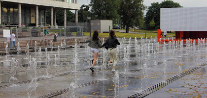 Сухой фонтан, Музеон, Москва